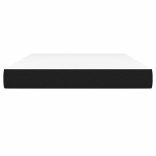 fekete szövet zsebrugós ágymatrac közepes keménységű 140x200x20 cm