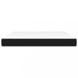 fekete szövet zsebrugós ágymatrac közepes keménységű 160x200x20 cm