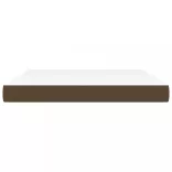 sötétbarna szövet zsebrugós ágymatrac közepes keménységű 160x200x20 cm