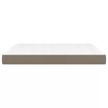 tópszínű szövet zsebrugós ágymatrac közepes keménységű 160x200x20 cm