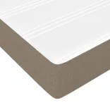 tópszínű szövet zsebrugós ágymatrac közepes keménységű 160x200x20 cm