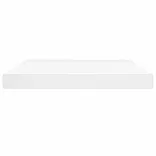fehér műbőr zsebrugós ágymatrac közepes keménységű 160x200x20 cm