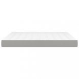 világosszürke szövet zsebrugós ágymatrac közepes keménységű 180x200x20 cm