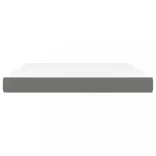 sötétszürke szövet zsebrugós ágymatrac közepes keménységű 180x200x20 cm