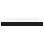 fekete szövet zsebrugós ágymatrac közepes keménységű 180x200x20 cm