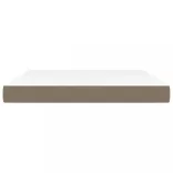 tópszínű szövet zsebrugós ágymatrac közepes keménységű 180x200x20 cm