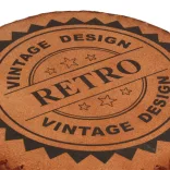 2 db valódi bőr és tömör akácfa bárszék