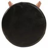 2 db valódi bőr és tömör akácfa bárszék