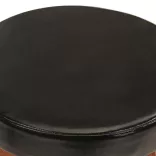 2 db valódi bőr és tömör akácfa bárszék