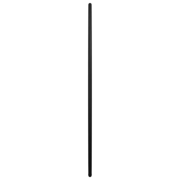 fekete falitükör Ø 40 cm Kerek