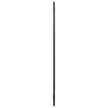 fekete falitükör Ø 60 cm Kerek