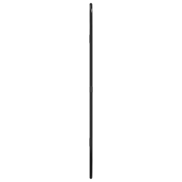 fekete falitükör 50x35 cm