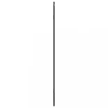 fekete falitükör 70x45 cm