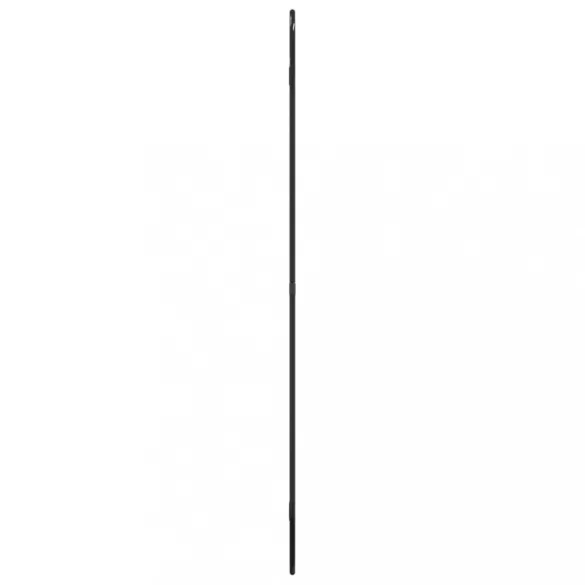 fekete falitükör 80x50 cm