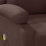 barna műbőr masszázsfotel