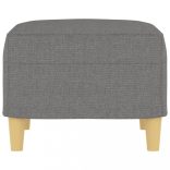 sötétszüke szövet lábzsámoly 60 x 50 x 41 cm