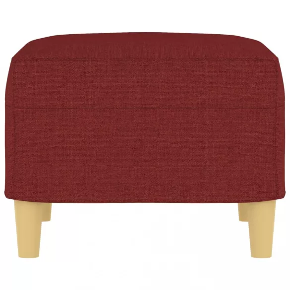 bordó szövet lábzsámoly 60 x 50 x 41 cm