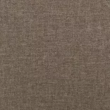 tópszínű szövet lábzsámoly 60 x 50 x 41 cm