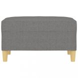 sötétszüke szövet lábzsámoly 70x55x41 cm