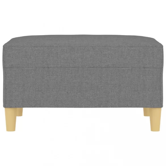 sötétszüke szövet lábzsámoly 70x55x41 cm