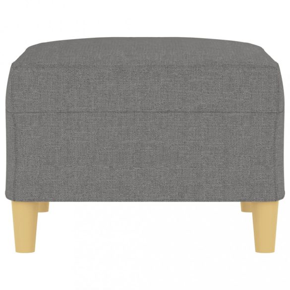 sötétszüke szövet lábzsámoly 70x55x41 cm