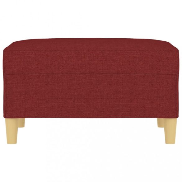 bordó szövet lábzsámoly 70x55x41 cm