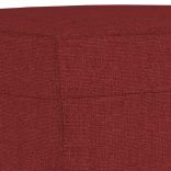 bordó szövet lábzsámoly 70x55x41 cm