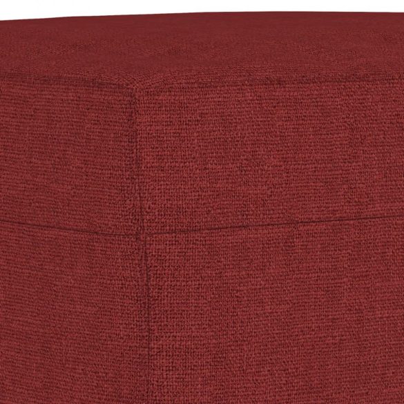 bordó szövet lábzsámoly 70x55x41 cm