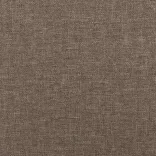 tópszínű szövet lábzsámoly 70 x 55 x 41 cm