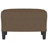 barna szövet lábzsámoly 60 x 50 x 41 cm