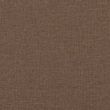 barna szövet lábzsámoly 60 x 50 x 41 cm