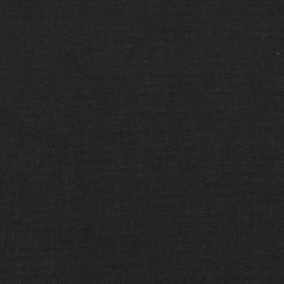 fekete szövet lábzsámoly 60 x 50 x 41 cm