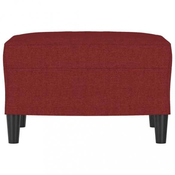 bordó szövet lábzsámoly 60 x 50 x 41 cm