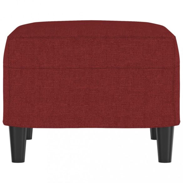 bordó szövet lábzsámoly 60 x 50 x 41 cm