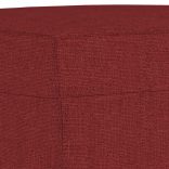 bordó szövet lábzsámoly 60 x 50 x 41 cm
