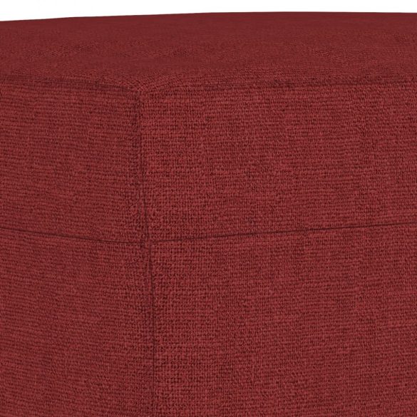 bordó szövet lábzsámoly 60 x 50 x 41 cm