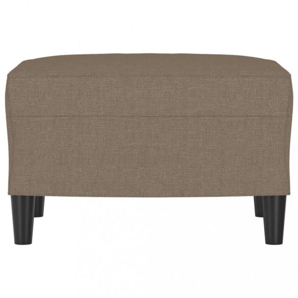 tópszínű szövet lábzsámoly 60 x 50 x 41 cm