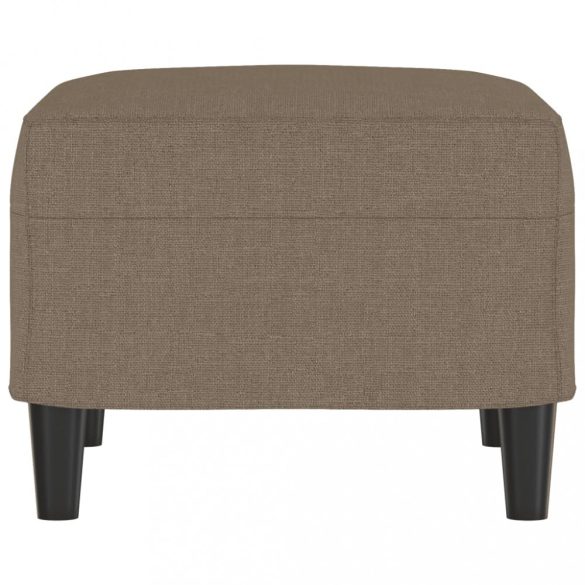 tópszínű szövet lábzsámoly 60 x 50 x 41 cm