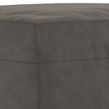 sötétszüke bársony lábzsámoly 60 x 50 x 41 cm