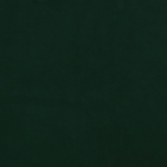 sötétzöld bársony lábzsámoly 60 x 50 x 41 cm