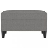 sötétszüke szövet lábzsámoly 70x55x41 cm