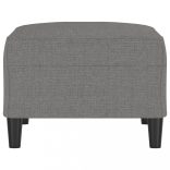 sötétszüke szövet lábzsámoly 70x55x41 cm