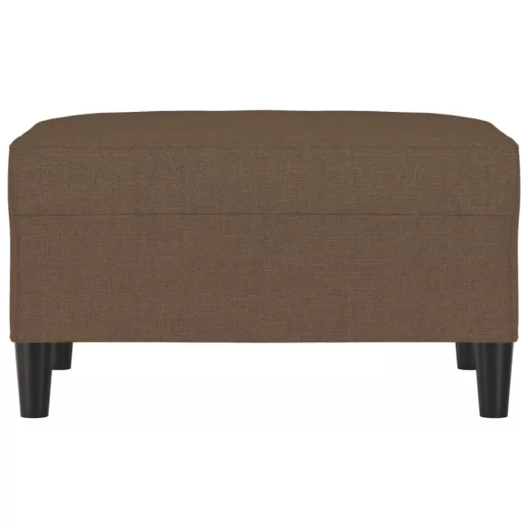 barna szövet lábzsámoly 70 x 55 x 41 cm