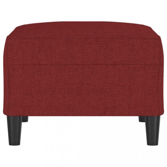 bordó szövet lábzsámoly 70x55x41 cm