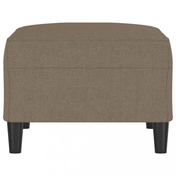 tópszínű szövet lábzsámoly 70 x 55 x 41 cm