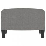 sötétszüke szövet lábzsámoly 60 x 50 x 41 cm