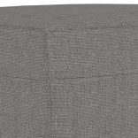 sötétszüke szövet lábzsámoly 60 x 50 x 41 cm