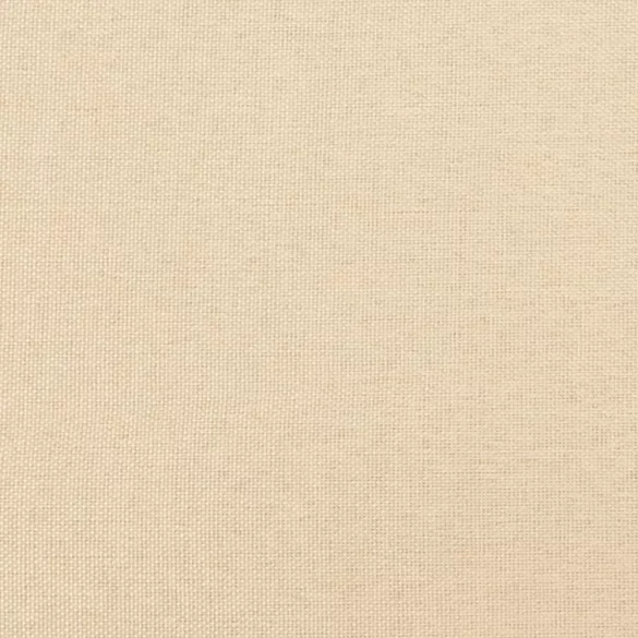 krémszínű szövet lábzsámoly 60 x 50 x 41 cm