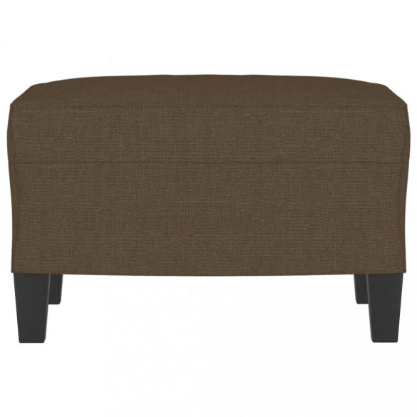 barna szövet lábzsámoly 60 x 50 x 41 cm