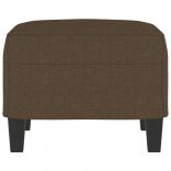 barna szövet lábzsámoly 60 x 50 x 41 cm